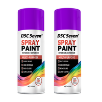 Peinture en aérosol liquide acrylique de qualité industrielle, résistante aux hautes températures, 400 ml, pour machines et équipements