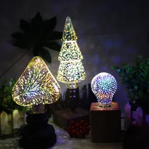 3D LED מנורת כוכב זיקוקין אורות חדר סלון מחקר אורות דקורטיביים