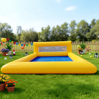 Château gonflable commercial d'extérieur SUNNY 12x6m avec capacité de 100-500 kg, en PVC, couleur et logo personnalisables