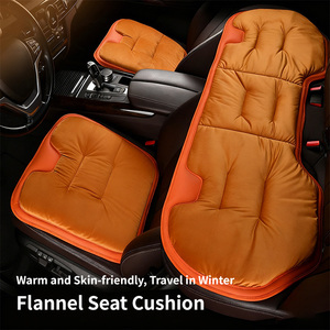 Ensemble trois pièces en velours flanelle pour bébé, tout neuf, confortable, housse de <span class=keywords><strong>coussin</strong></span> d'hiver, <span class=keywords><strong>coussin</strong></span> de siège auto - Product Image 2
