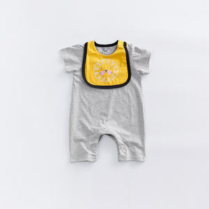 Body para Bebé 100% Algodón Orgánico con Baberos Tipo Bandana, Envío Directo, de Fabricante Chino - Product Image 5