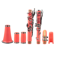 Bb Clarinet Woodwind Band Orchestra Musical Instruments For Beginners Case Stand Mouthpiece 10 Reeds Mini Screwdriver