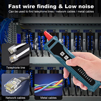 Alat Pelacak Kabel Telepon Berkualitas Tinggi, Tester Kabel Jaringan Elektronik Laris, Set Tester Kabel LAN