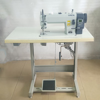 GC0313AD3 Machine à coudre droite automatique professionnelle pour tissus d'ameublement décoratif industriel