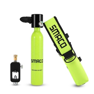Nuevo Tanque de Buceo Portátil de 0.5L, Cilindro de Oxígeno de Alta Presión, Aleación de Aluminio, Certificado CE, Subacuático - Product Image 1
