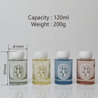 Flacon vide de 120 ml pour huile aromatique, parfum, diffuseur à bâtonnets, coffret cadeau