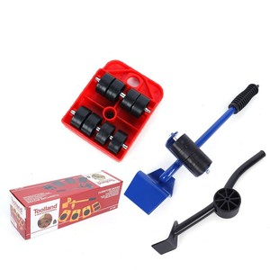 Kit de Elevadores Giratorios 360° para Muebles del Hogar, Herramienta con Ruedas para Fácil Movimiento de Sofás y Artículos del Hogar en la Sala de Estar - Product Image 4