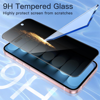 Pack en vrac Film de verre trempé anti-espion pour iPhone 15 pro max Protecteur d'écran de confidentialité