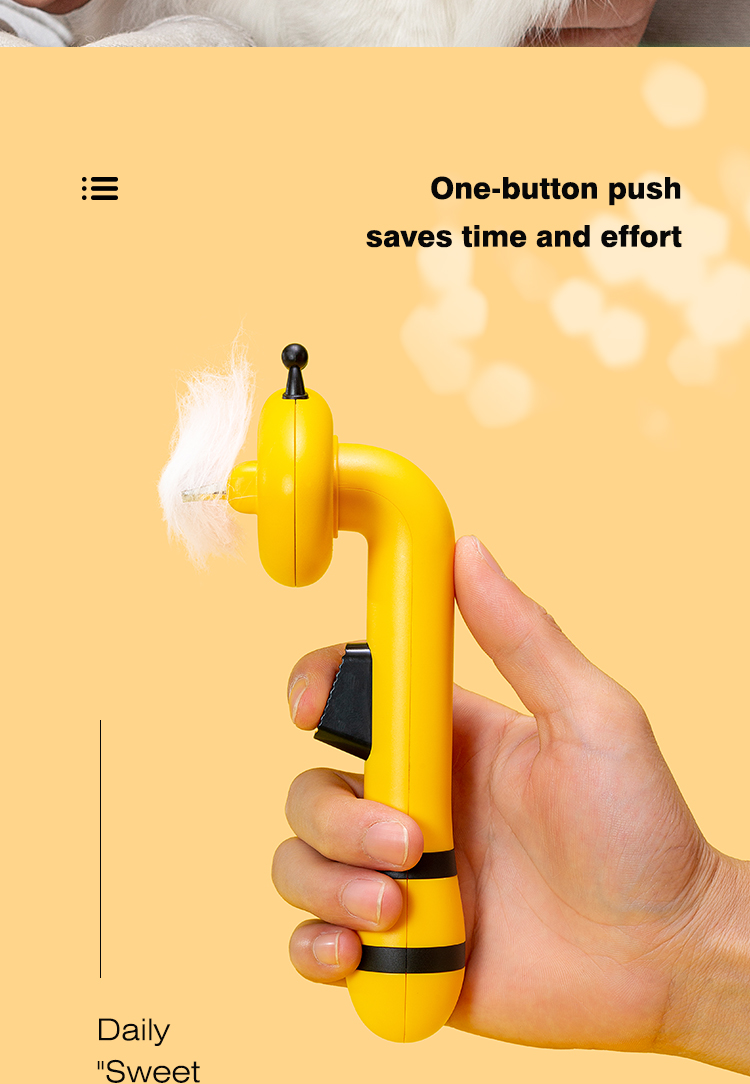 Hot Sale Pet Hair Remover Comb Brush Self Cleaning Bee Pet Dog Cat Hair Remover Tool Comb