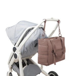 Bolsa <span class=keywords><strong>de</strong></span> Pañales Personalizada Impermeable para Mamá, Bolsa <span class=keywords><strong>de</strong></span> Neopreno, Bolso <span class=keywords><strong>de</strong></span> Hombro, Bolso Grande para Viajes, Bolsa para Cochecito <span class=keywords><strong>de</strong></span> Bebé - Product Image 2