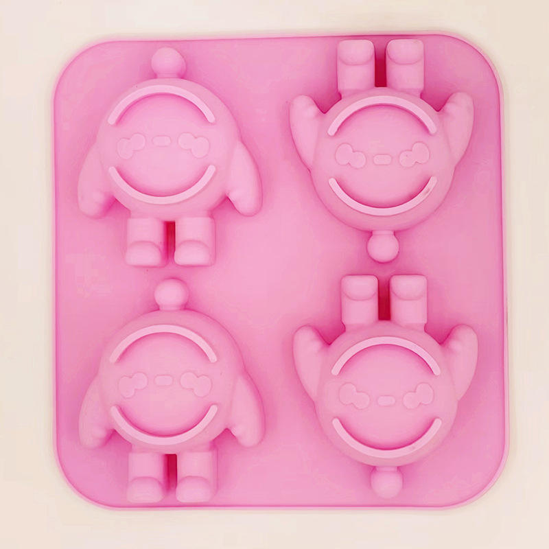 Pink Irregular Silicone Mold