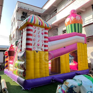 Château gonflable Princesse pour enfants avec parc aquatique, château gonflable <span class=keywords><strong>grenouille</strong></span> - Product Image 6