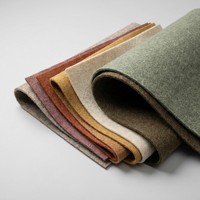 Feutre de laine coloré pour loisirs créatifs, écologique, antibactérien, en feuilles et rouleaux, aiguilleté, poids moyen, largeur et longueur personnalisables, GSM, direct usine