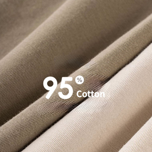 Sous-vêtements pour hommes en <span class=keywords><strong>coton</strong></span> doux de couleur unie, confortables et respirants pour tous les jours, caleçons pour hommes - Product Image 3