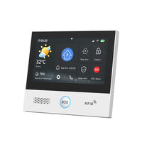 Système d'alarme de sécurité domestique intelligent PGST WiFi 4G sans fil avec écran tactile de 7 pouces pour la protection de la maison et de l'appartement
