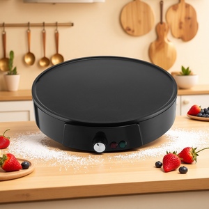 Machine à crêpes électrique à revêtement antiadhésif, très vendue, pour usage domestique - Product Image 6