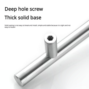 Hiện đại ngăn kéo tủ sang trọng kim loại cửa xử lý đồ nội thất thép không gỉ t Thanh Cửa Tủ kéo xử lý cho Tủ Ngăn Kéo - Product Image 6