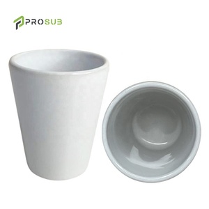 Tazze in Ceramica Bianca per Sublimazione Prosub 1.5oz, Stampa Personalizzata, Piccole Tazze Coniche Vuote per Sublimazione - Product Image 3