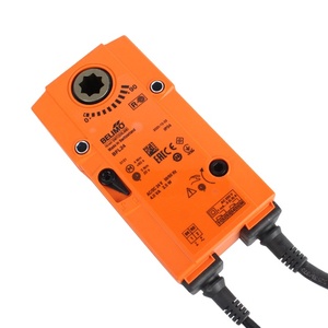 Actionneur de registre coupe-feu BFL24-T 4 Nm 24V, ouverture/fermeture, commande manuelle, en aluminium, pour écoles, IP54 - Product Image 1
