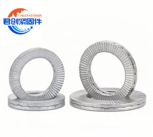 <span class=keywords><strong>Prix</strong></span> usine 304 acier inoxydable Double pile autobloquante rondelle anti-desserrage DIN25201 verrouillage denté Zinc sans verrouillage - Product Image 1