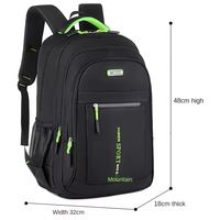 Mochila Resistente y Económica para Hombre, Impermeable, para Viajes, Deportes, Universidad, Escuela, Estudiantes, Portátil