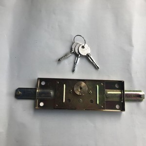 Serrure géante pour volet roulant, clé croisée en fer, haute sécurité pour porte à enroulement - Product Image 3