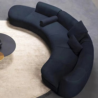 Canapé d'angle moderne en tissu velours capitonné, prix bas, ensembles de meubles pour salon, appartement, centre commercial et villa