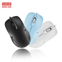 Souris de jeu 3D filaire USB, optique, 3 boutons, de haute qualité et à petit prix, pour PC/ordinateur portable/bureau, conçue