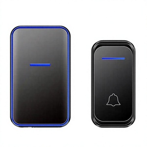 Timbre Inalámbrico Inteligente Moderno de Acero Inoxidable, Resistente al Agua, con Certificado CE, Enchufe AC, IP44, para Apartamento - 1 Año de Garantía - Product Image 3