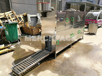Machine de remplissage avec baril d'eau, 5 gallons, équipement pour bouteilles d'eau Pure, de 20 litres, 120bph, 750 ml