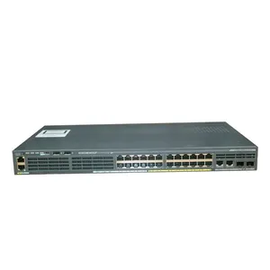 Used 2960X 24-port Data ethernet POE Switch WS-C2960X-24PSQ-L