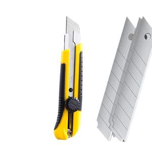 มีดอเนกประสงค์ Jingfeng ขนาด 25 มม. ด้ามยางเคลือบ มีดคิงการ์ด สำหรับตัดและงานฝีมือ - Product Image 4