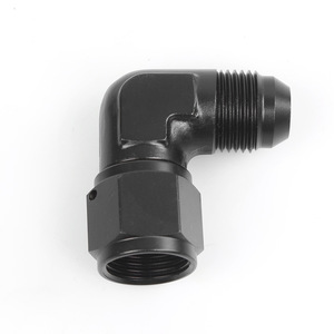 Adaptateur en alliage d'aluminium à 90 degrés AN4-12 pour système de refroidissement d'huile automobile - Product Image 3