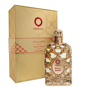 Orientica Luxury Collection Rouge <span class=keywords><strong>Eau</strong></span> <span class=keywords><strong>De</strong></span> <span class=keywords><strong>Parfum</strong></span>, Profumo Arabo con Note Legnose, Muschio e Alghe, 2.7oz/80ml - Product Image 2