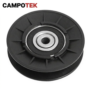 Repuestos de alto rendimiento para cortacésped: Polea AM107334, Correa en V, Rodillo tensor A12201, Rodillo guía AM121967 - Product Image 1