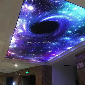 Plafond tendu 3D en plâtre avec effet illusion, magnifique design ciel étoilé, vente en gros - Product Image 3