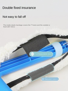 Squeegee de nettoyage de vitres en verre épais de qualité professionnelle, outil d'essuyage de vitres, épurateurs d'eau ménagers, vente directe d'usine - Product Image 4