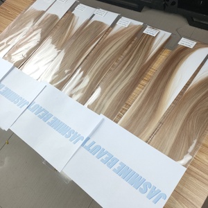 จัสมินบิวตี้ ผมแท้ 100% ต่อผมแบบเครื่องจักร ดับเบิ้ลเวฟท์ ผมลอนธรรมชาติ นุ่มสลวย ผลิตในจีน - Product Image 6