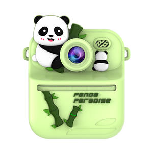 Appareil photo instantané pour enfants avec imprimante thermique, motif panda, écran 2,4', double objectif, 1080P, appareil photo pour enfants, cadeau tendance - Product Image 1