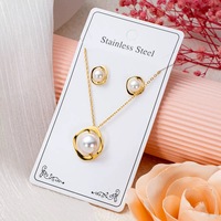 YL-35 Bijoux en acier inoxydable, boucles d'oreilles, colliers, montres, ensembles pour la Saint-Valentin, la fête des mères, cadeaux