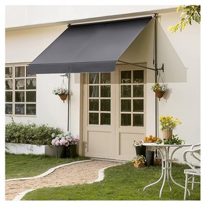 Auvent à pince Offres Spéciales pour balcon auvent manuel résistant aux UV et réglable en hauteur étanche - Product Image 6