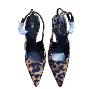 Nuove <span class=keywords><strong>Scarpe</strong></span> Eleganti e Sexy con Tacco Alto a Stiletto Leopardate Primavera Estate Autunno 2025 per <span class=keywords><strong>Donna</strong></span>, Traspiranti e Morbide per Esterno - Product Image 3