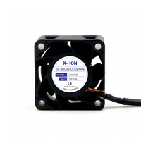Ventilateur de refroidissement axial DC 4028 40x40x28mm 12V 2 broches 3 broches 4 broches sans balais, petit ventilateur de refroidissement pour boîtier d'ordinateur et serveur