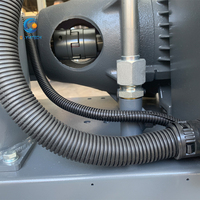 Mini compresseur d'air léger portable monophasé 2.2kw vis 3kw 4kw Source d'alimentation gaz diesel AC PLC réservoir moteur lubrifié