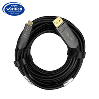 Câble Fibre Optique USB-C vers DisplayPort Haute Qualité 5m 10m 15m 20m 48Mbps pour Caméra Médicale Full HD