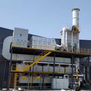 Filtration des gaz industriels, <span class=keywords><strong>purificateur</strong></span> de gaz organiques, traitement des gaz de galvanoplastie, machine de lavage de gaz RTO - Product Image 4