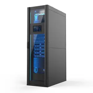Ningbo Lepin Factory Custom Glass Door 42U CAC Server Rack IDC Network Cabinet Price List
