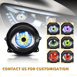 Éxito de Ventas <span class=keywords><strong>en</strong></span> Tiktok Luces de Ojo de Diablo Dinámicas de 12V y 3 Pulgadas con 6 Modos y Control Remoto Adecuadas para la Modificación de <span class=keywords><strong>Toyota</strong></span>, Honda y Volkswagen VW - Product Image 2