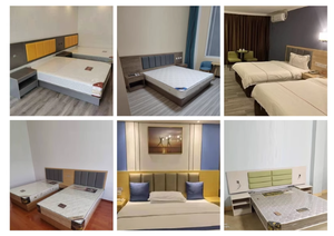 Hotel Furniture Full Sets for Standard Rooms Custom Hotel <strong>Beds</strong> Apartment Large <strong>Beds</strong> Double <strong>Beds</strong> for Hotels Homestays <strong>Guest</strong> Rooms - Product Image 6