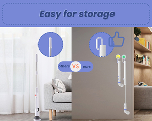 Rotating Telescopic Waterproof <b>Scrubbing</b> <b>Brush</b> Rechargeable 2000mAh Battery ABS Material for Household Car Hotel Use - Product Image 4